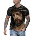 the LORD - Jesus Christ 3D Print Round Neck T-Shirt