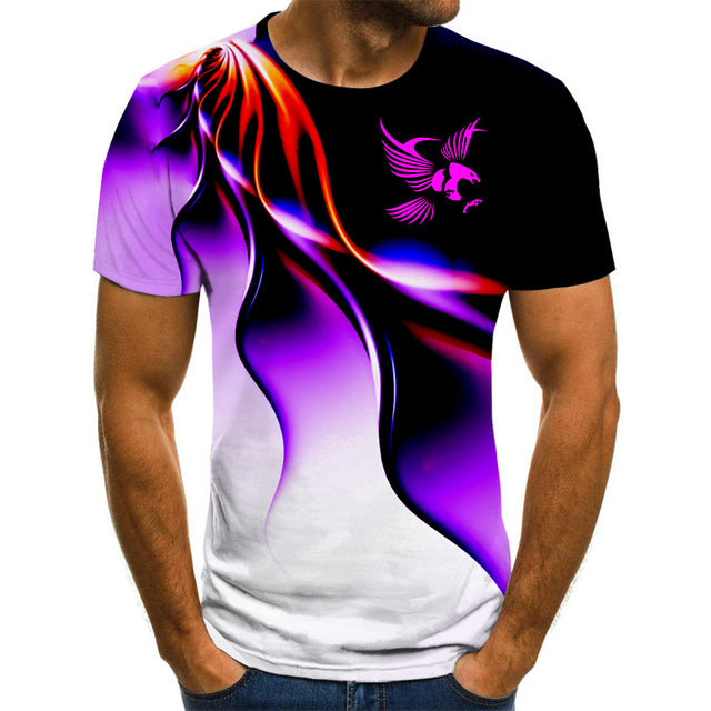 the EAGLE ANTHEM - Fashion Men 3D T-Shirt