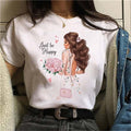 the FLOWER GIRL - Printed Female T-Shirt