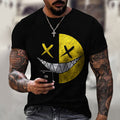 the SMILEY - XOXO Pattern Trendy Hip Hop T-Shirt