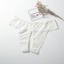the INVITATION - 6 Colors Plus Size Open Crotch Panties For Sex