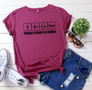 the ELEMENTS - Sarcasm Primary Elements Women T-Shirt