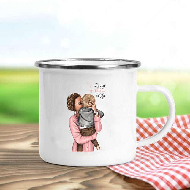 the SUPER MOM - Print Mugs Creative Coffee/Tea Cup