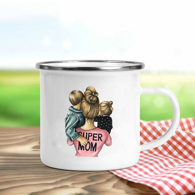 the SUPER MOM - Print Mugs Creative Coffee/Tea Cup