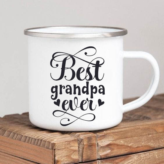 the BEST GRANDPARENTS - Print Coffee Mugs