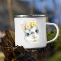 the FOREST FRIENDS - Cute Animal Horse Deer Print Mugs