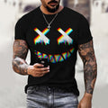 the SMILEY - XOXO Pattern Trendy Hip Hop T-Shirt