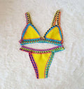 the STITCH - Multicolor Bikini Set