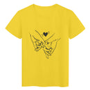 the LOVE HANDS - Women Holding Hands T-Shirt