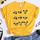 the AVOCADO - Woman Avocado Cartoon T-Shirt