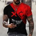 the SMILEY - XOXO Pattern Trendy Hip Hop T-Shirt