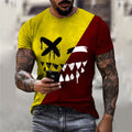 the SMILEY - XOXO Pattern Trendy Hip Hop T-Shirt