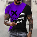 the SMILEY - XOXO Pattern Trendy Hip Hop T-Shirt