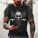 the VALHALLA - Viking Symbol 3D Print Men T-Shirt
