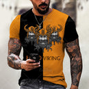 the VALHALLA - Viking Symbol 3D Print Men T-Shirt