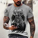 the VALHALLA - Viking Symbol 3D Print Men T-Shirt
