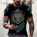 the VALHALLA - Viking Symbol 3D Print Men T-Shirt