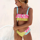 the BABYDOLL - Floral Bikini Brazilian Swimsuit for Women