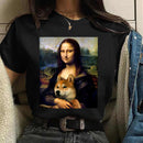 the MONA LISA - Women Mona Lisa Print T-Shirt