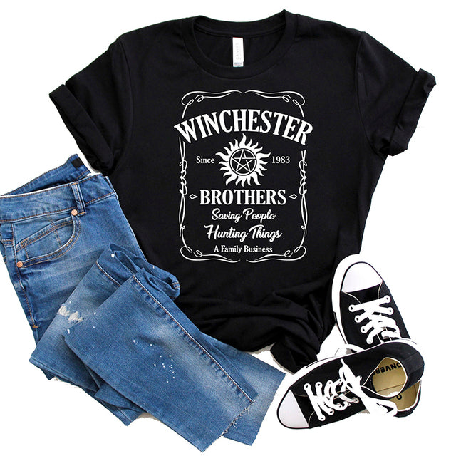 the SUPERNATURAL - Winchester Brothers Woman T-Shirt