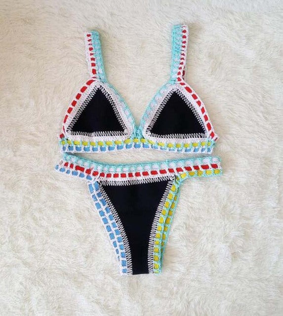 the STITCH - Multicolor Bikini Set