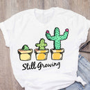 the PLANT MOM - Women Fashion Funny Print T-Shirt