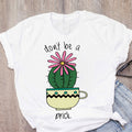 the PLANT MOM - Women Fashion Funny Print T-Shirt