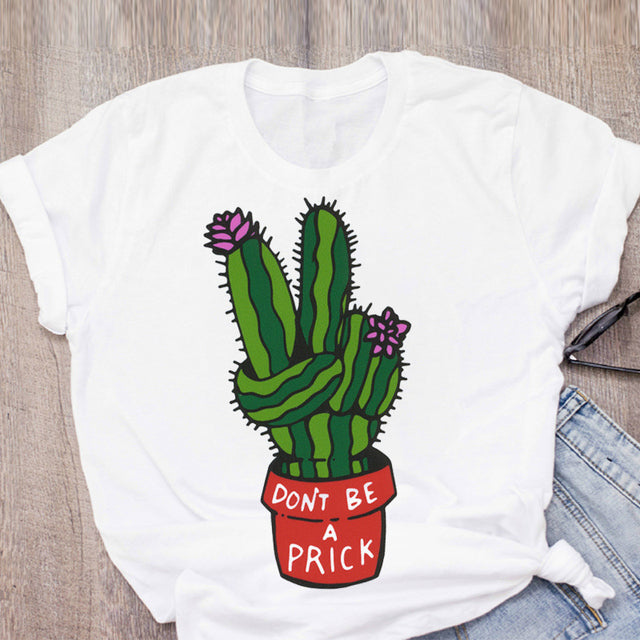 the PLANT MOM - Women Fashion Funny Print T-Shirt