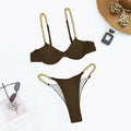 the MINI - Sexy Metal Chain Bikini Set