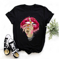 the KISSABLE LIPS - Women's Printed Sexy T-Shirt