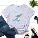 the BIRD MOM - Parrot Letter Print Women T-Shirt