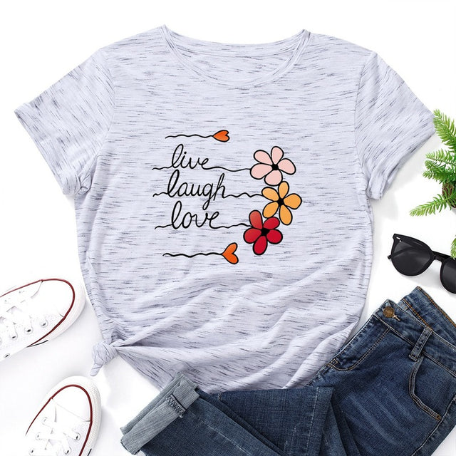 the LIFE LOVER - Cotton Women T-Shirts