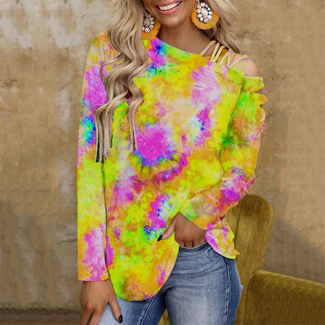 the GROOVY - Women Tie Dye T-Shirt