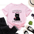 the SUCK IT UP - Get Over It Print Casual Women T-Shirt