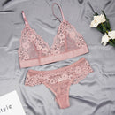 the SULTRY - Women Ultra-Thin Cup Bra & Lingerie Set