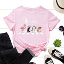 the ABBEY ROAD - Summer Women Casual Short Sleeve T-Shirt