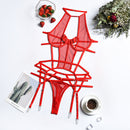 the DOMINATRIX - Sexy Mesh Exotic Lingerie Set