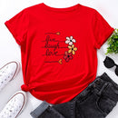 the LIFE LOVER - Cotton Women T-Shirts