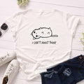 the ANTI-ADULT - Women Cotton Graphic T-Shirt