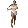 the FRINGED KITTY- Beach Sexy Bikini Women Swimwear