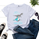 the BIRD MOM - Parrot Letter Print Women T-Shirt