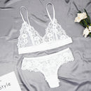 the SULTRY - Women Ultra-Thin Cup Bra & Lingerie Set