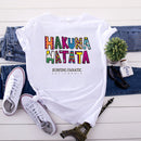 the HAKUNA MATATA - Women Cotton T-Shirts