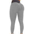 the GRIDLOCK - Grid Tights Yoga Pants Women Seamless