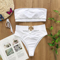 the MEDALLION - Women High Waist Bikini Swimwear