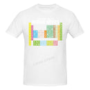 the HORROR GEEK - Periodic Table Printed Men T-Shirt