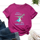 the BIRD MOM - Parrot Letter Print Women T-Shirt