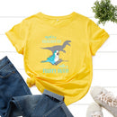 the BIRD MOM - Parrot Letter Print Women T-Shirt